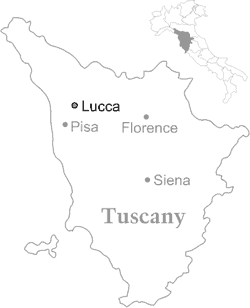 lucca map, lucca location map, lucca italy